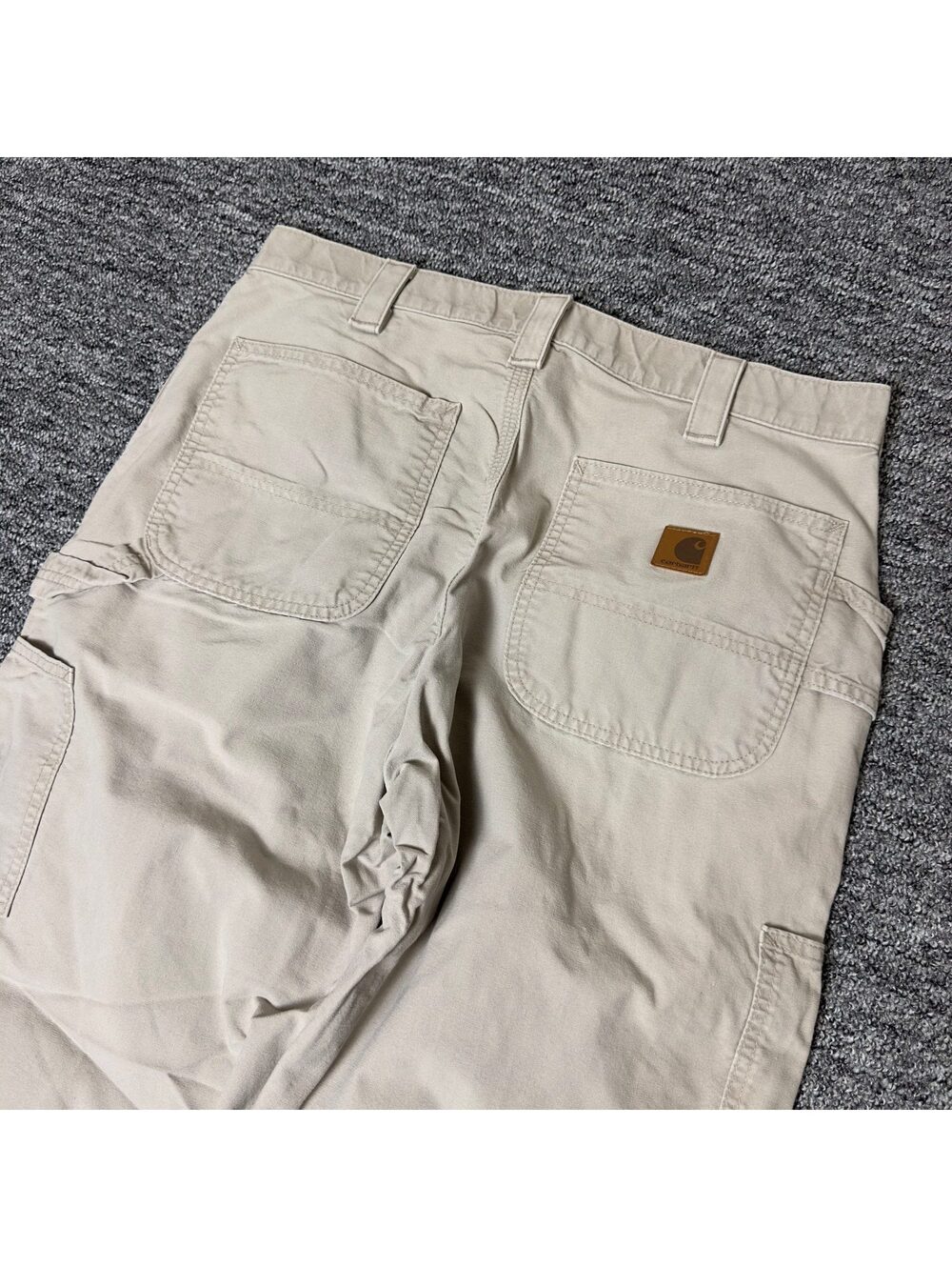 Carhartt Relaxed Fit Carpenter Pants Mens Khaki Workwear